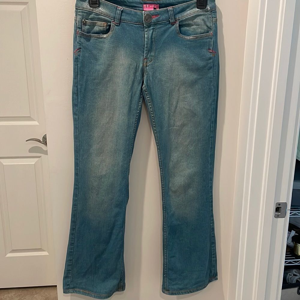 BCBGirls Vintage Low rise  Y2K Bootcut Jeans Size 10